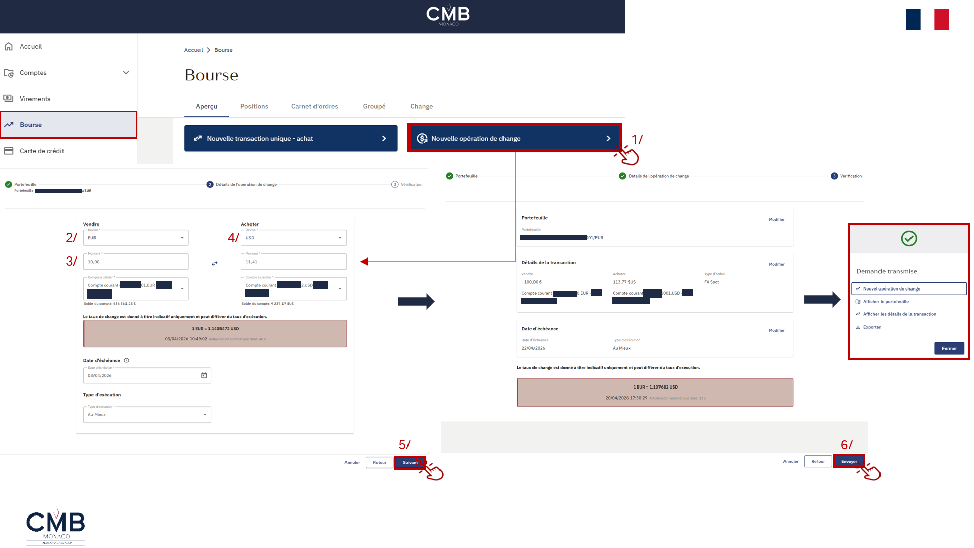 opération de change